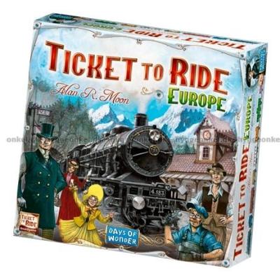 Ticket to Ride: Europe - Dansk