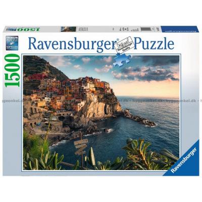 Cinque Terre, Italien, 1500 brikker