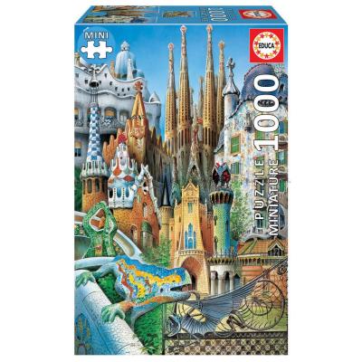 Gaudi: Collage - Miniature, 1000 brikker