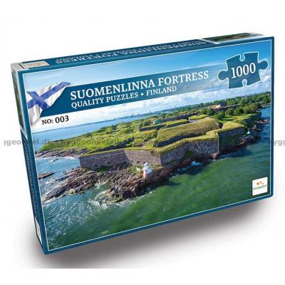 Finland: Suomenlinna fæstningen, 1000 brikker