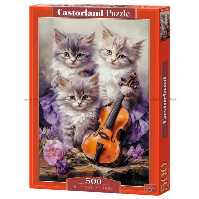 Musikalske katte, 500 brikker
