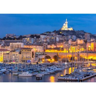 Marseille i aftenlyset, 500 brikker