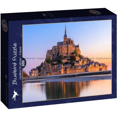 Frankrig: Le Mont Saint-Michel, 500 brikker