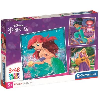 Disney prinsesser, 3x48 brikker