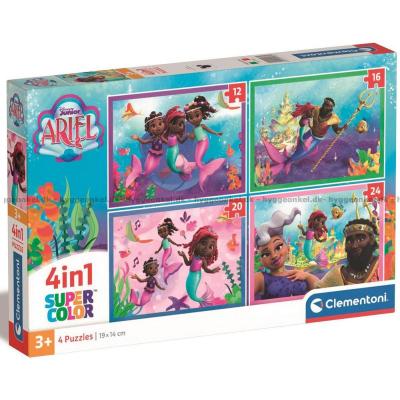 Disney Junior: Ariel, 4 i 1, 12 brikker