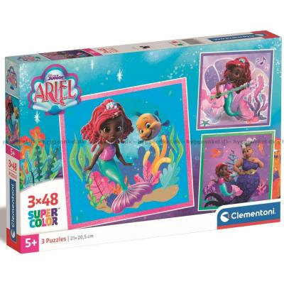 Disney Junior: Ariel, 3x48 brikker