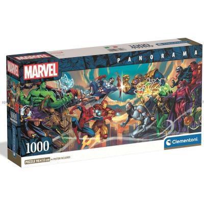 Marvel: Helte og skurke - Panorama, 1000 brikker