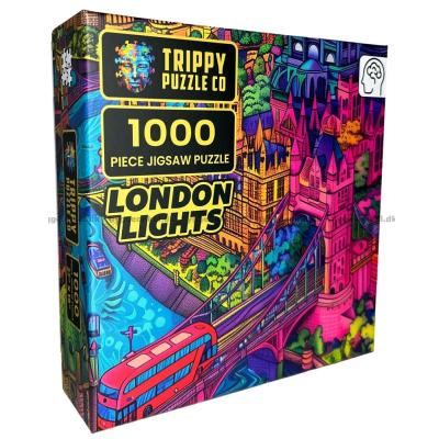 London i farverig fantasi, 1000 brikker