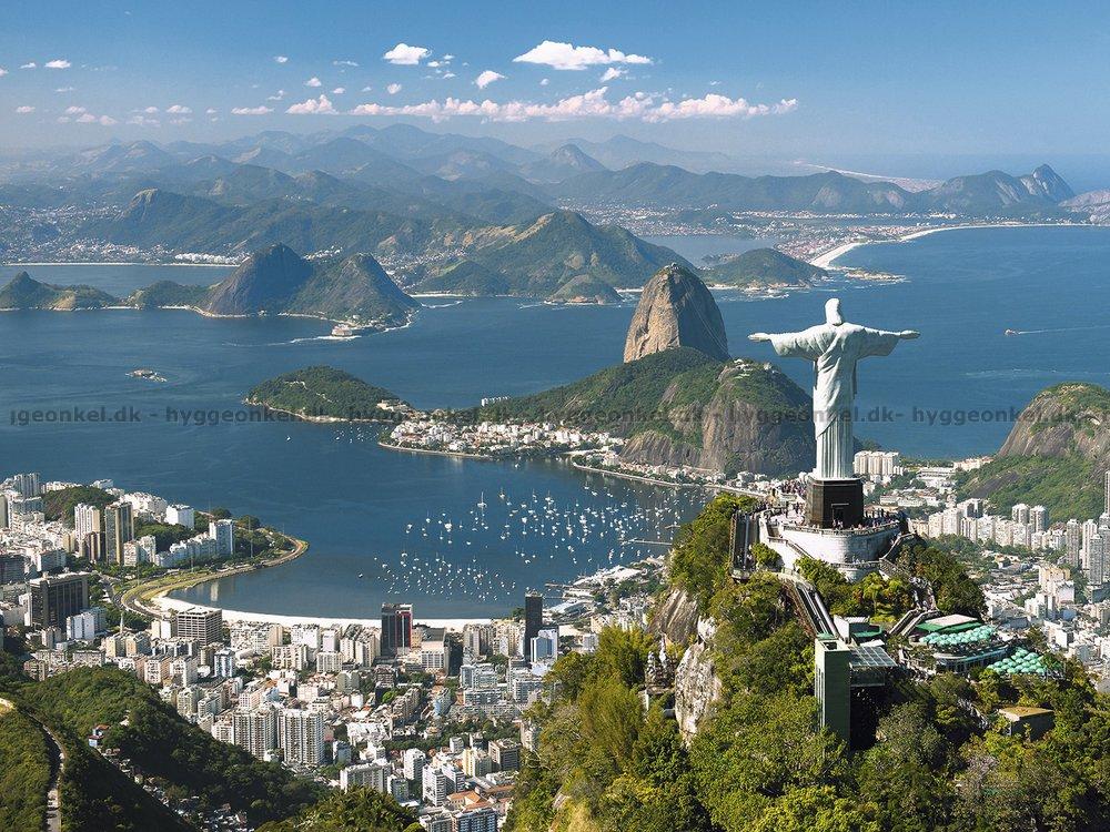 Rio De Janeiro Brasilien 1500 Brikker Kb Det Her