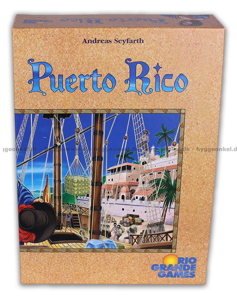 Puerto Rico - super strategispil fra 13 år. Køb her → 0655132001953 UDGÅET!!!