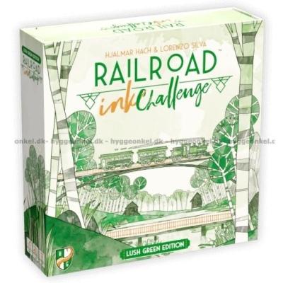 Railroad Ink Challenge: Lush Green