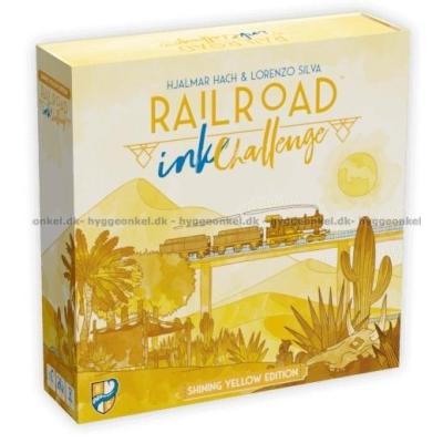 Railroad Ink Challenge: Shining Yellow