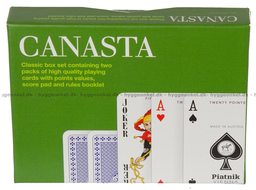 Spillekort: Canasta kan Dag-til-dag levering - 9001890255533