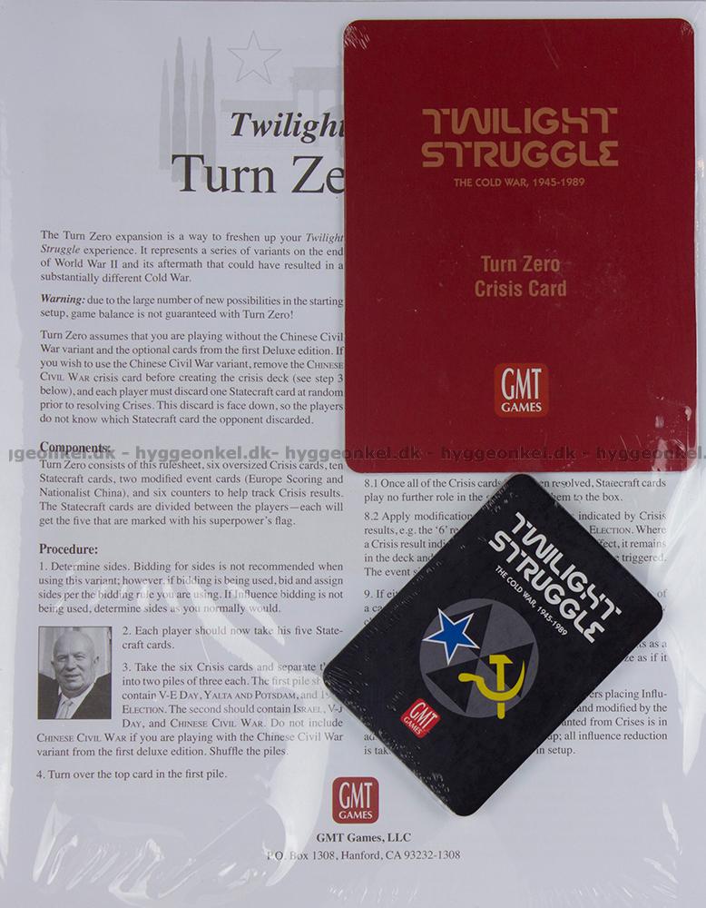 Twilight Struggle Turn Zero K Bes Billigt Her 817054011827 UDG ET   01 Twilight Struggle Turn Zero For Wm 