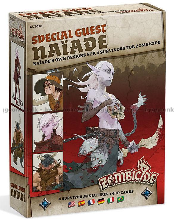 Zombicide Black Plague Special Guest Box: Naiade - 889696001894 UDGÅET!!!